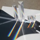 Радужная Призма из оптического стекла 30x30x60 мм