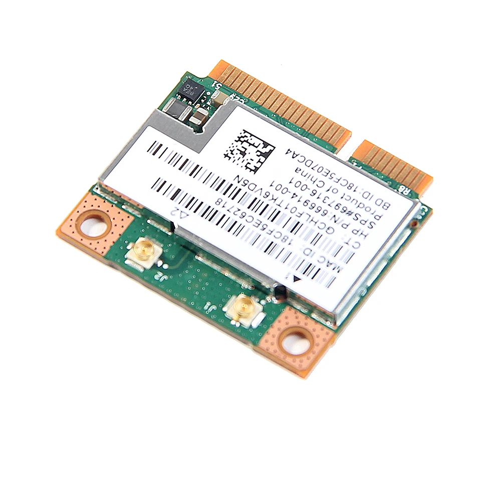 Двухдиапазонная беспроводная карта Broadcom BCM943228HMB 802.11a/b/g/n 300 Мбит/с Wi Fi Bluetooth 4 0 мини