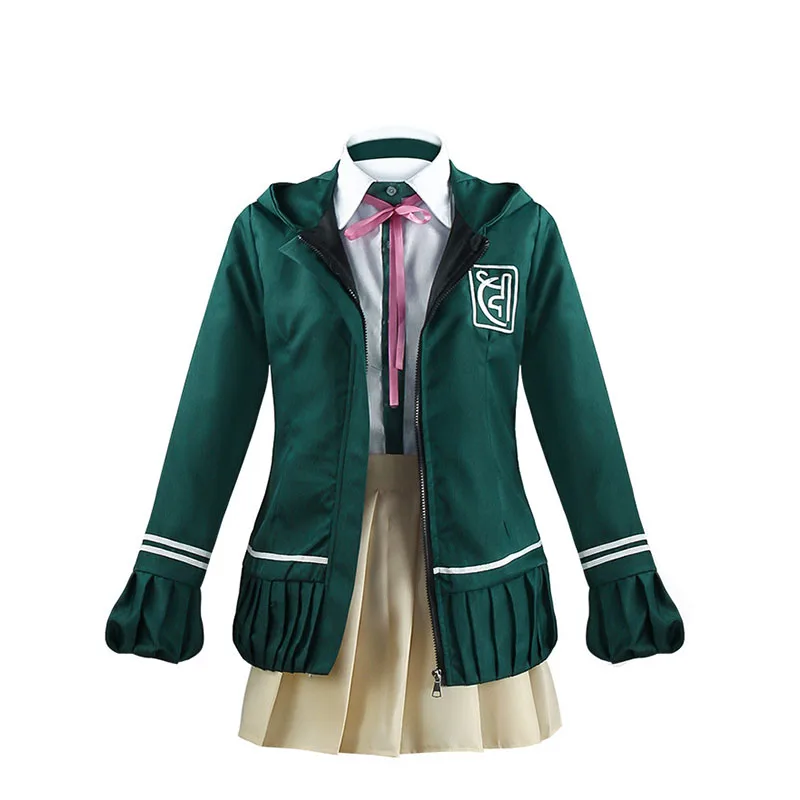 

Adult Child Chiaki Nanami Cosplay Costume Danganronpa 2 School Uniform Japanese Anime Cosplay Halloween Costume For Women Girls
