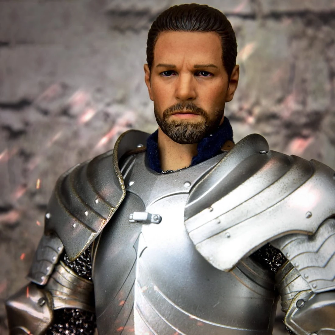 1/6 30 см средневековый Солдат модель Реалистичная Headsculpt DIY подвижный в готическом стиле рыцарей военный деятель