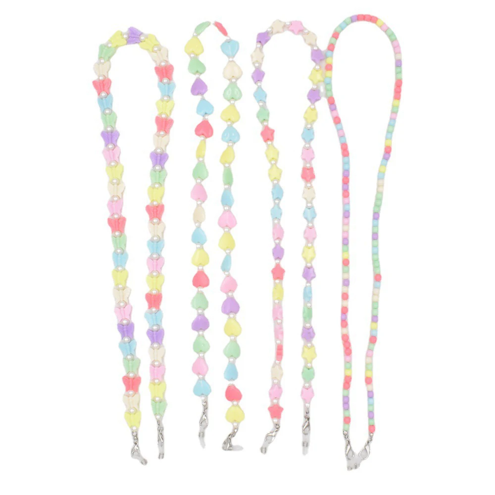 Милые жемчужные рандомные бабочки искусственная маска удлинитель цепи защита от