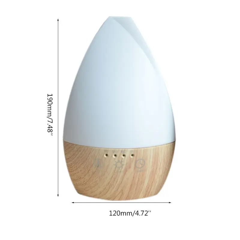 

7 Color LED Mini Air Humidifier 200ML Aroma Essential Oil Diffuser Air Purifier
