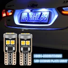 Светодиодный ная лампа Canbus T10 W5W 3014 24SMD для салона автомобиля, 2 шт., габасветильник огни для Skoda Superb Octavia A7 A5 2 Fabia Rapid Yeti