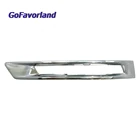 Передний хромированный бампер, противотуманная фара, крышка радиатора, левая 2048853974 для Mercedes Benz GLK 2014 2015 2016