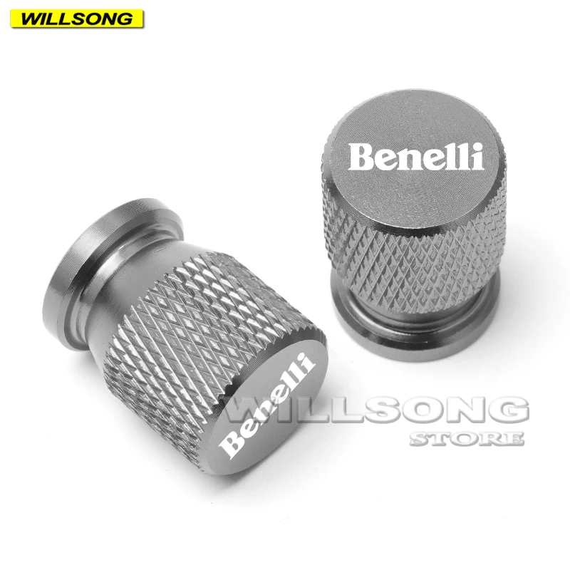 

Wheel Tire Tyre Valve Air Port Stem Cover Cap Airtight Plug For Benelli All Models Motorcycle Accessories CNC Aluminum LOGO