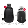 Multifunction Crossbody Chest Bag Men USB Charging Port Messengers Pack Waterproof Sling Shoulder Bags For Male Bolsas Masculina 2