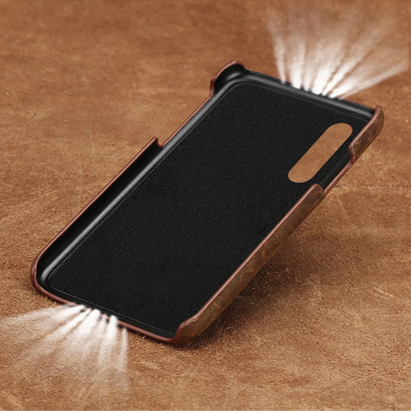 Vintage leather case For samsung Galaxy a50 a70 a51 a71 Genuine Leather retro back cover For samsung s21 ultra s20 note 20 plus