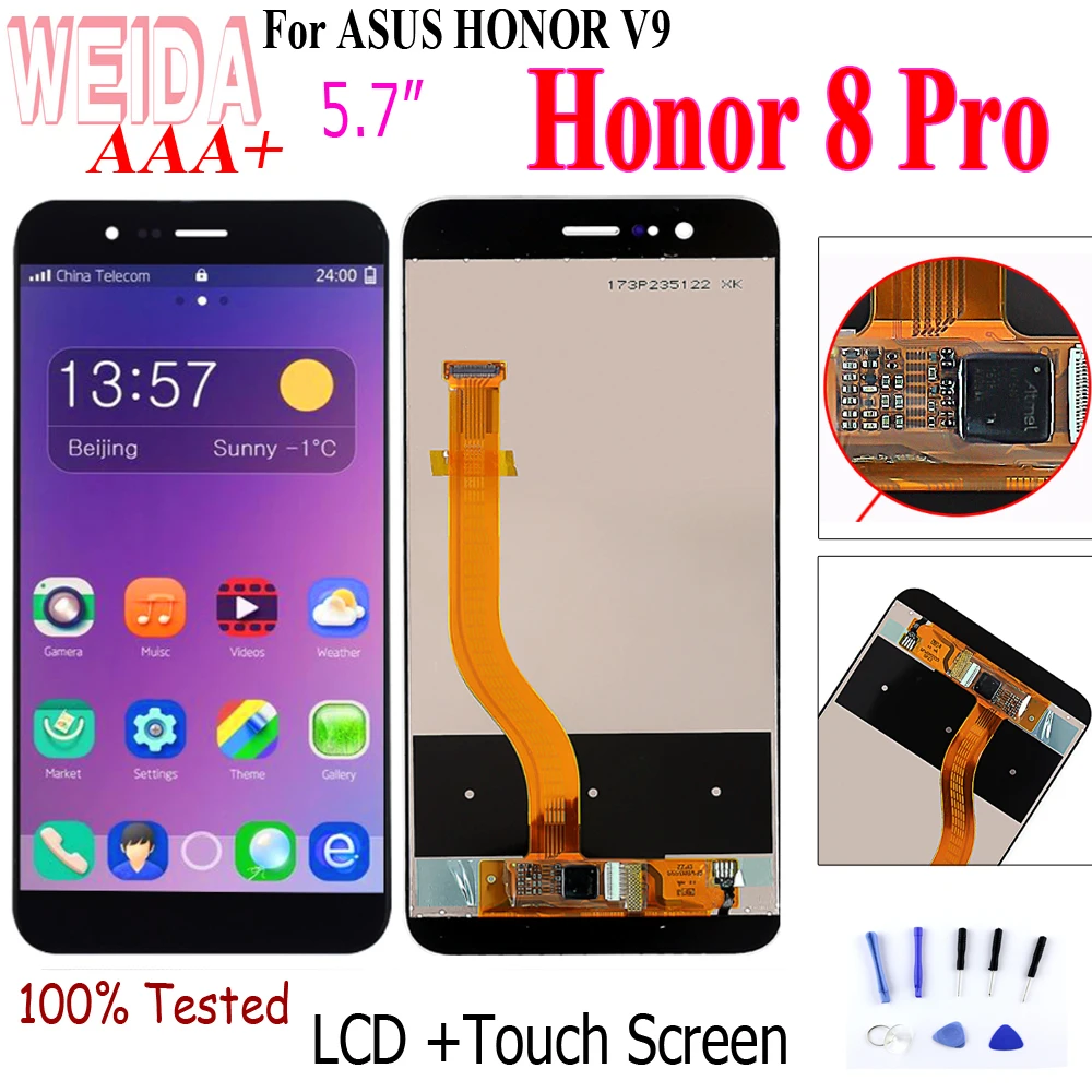 5 7 &quotдля Huawei Honor 8 Pro ЖК дисплей с сенсорным экраном дигитайзер панель в сборе