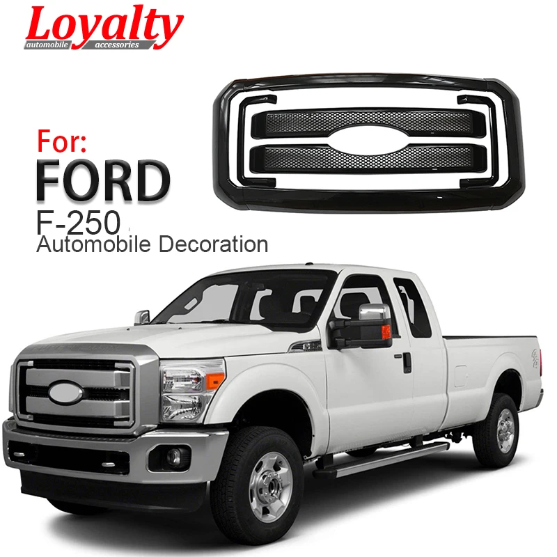 Лояльности передняя решетка крышка капота Накладка для Ford F250 Super Duty F350 F450 2011 2012 2013