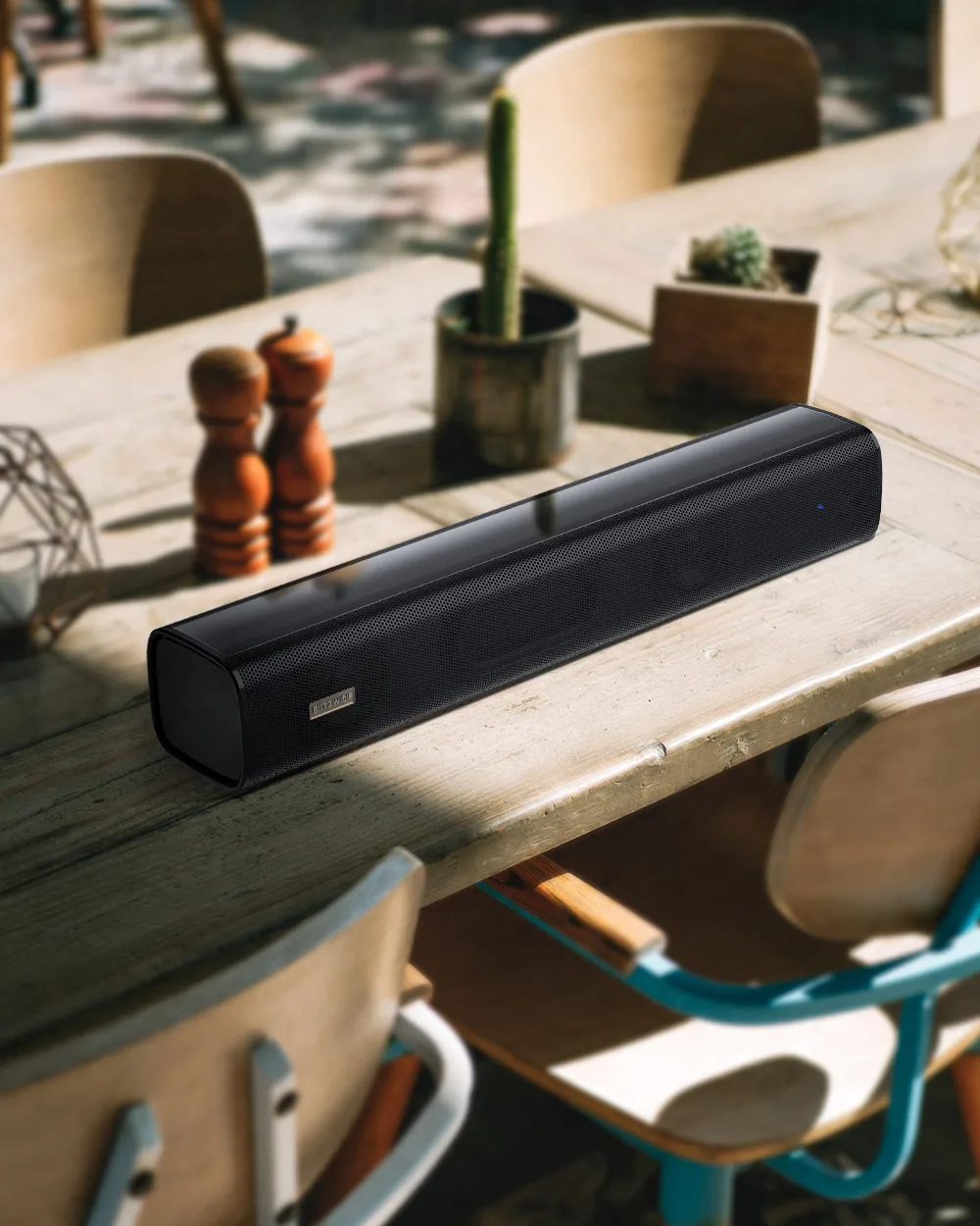 Динамик Blitzwolf BW-SDB0 Pro 10 Вт 2200 мАч Мини bluetooth Саундбар для настольных ПК с стереозвуком уникальный дизайн динамик s