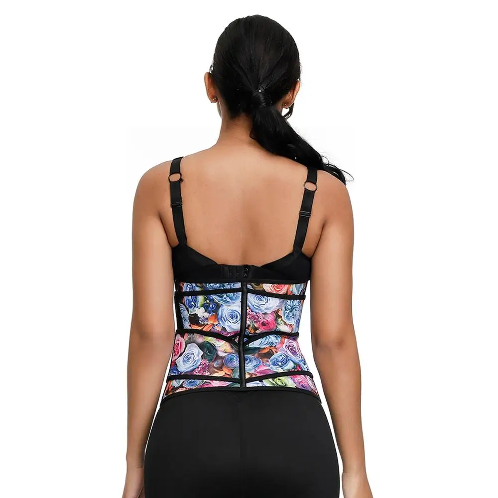 Резальный аппарат с 100% латексный утягивающий корсет двойным ремнем Body Shaper Фитнес