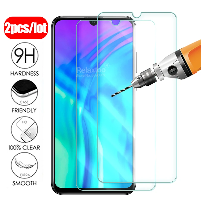 

2pcs/lot protective Glass For huawei honor 8s 8c 8x 8a pro 10i tempered Glas on honor 10 light honor10 lite honer 8 s c a x Film