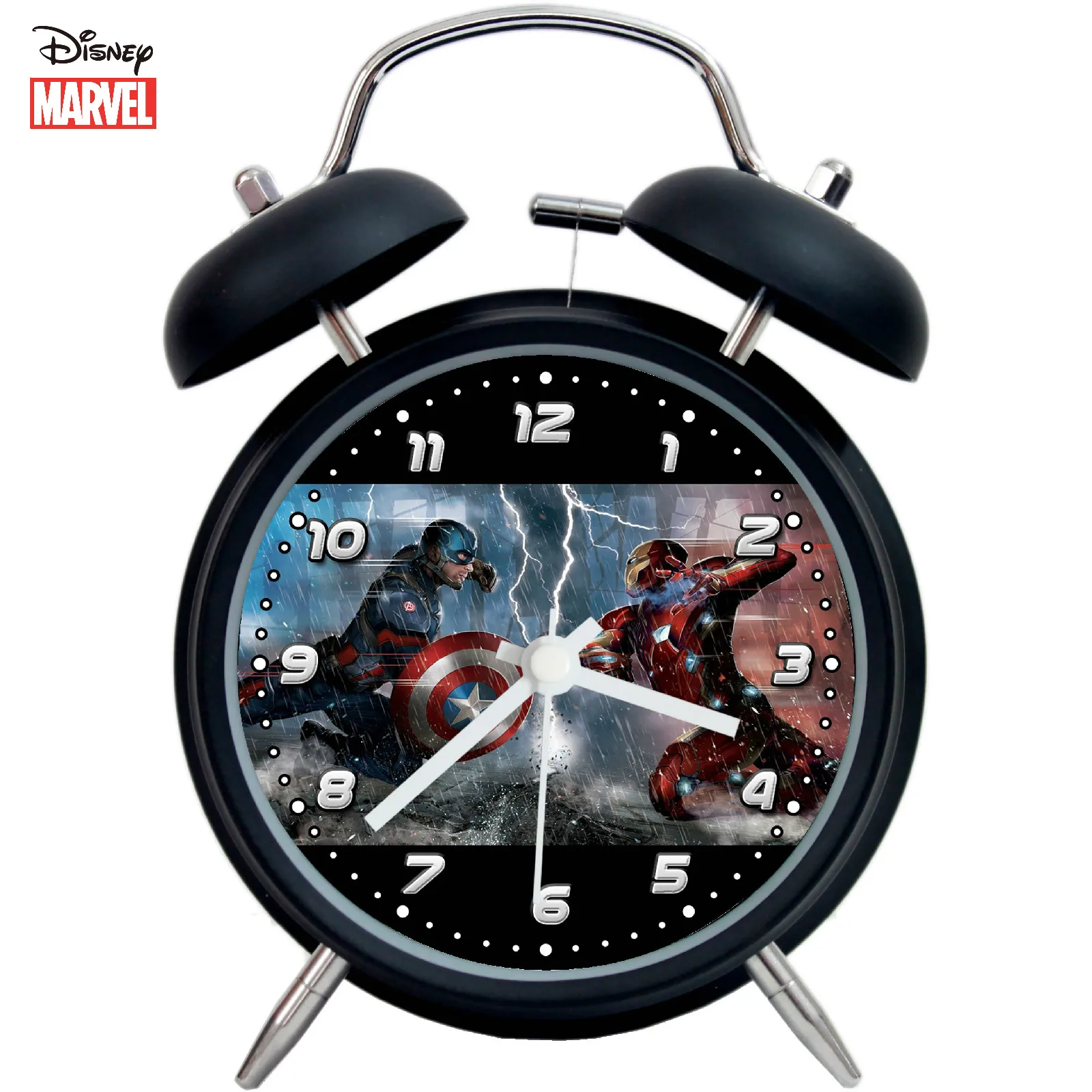 

Детский будильник из мультфильма «мстители» и «Железный человек»