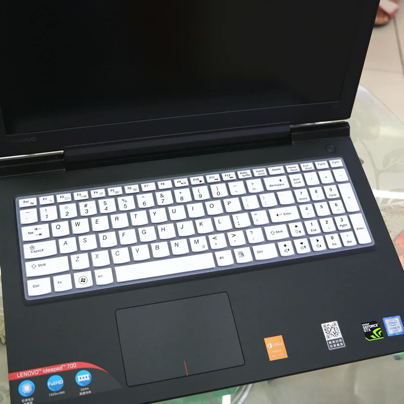 Силиконовая наклейка на клавиатуру ноутбука Lenovo Ideapad 700 15ISK 15 6 дюйма Защитная