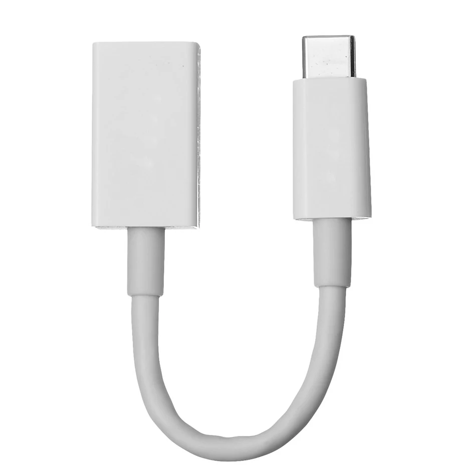 Натуральная USB-C OTG кабель типа C USB-3.1 адаптер конвертер "папа" в USB 2 0 женского