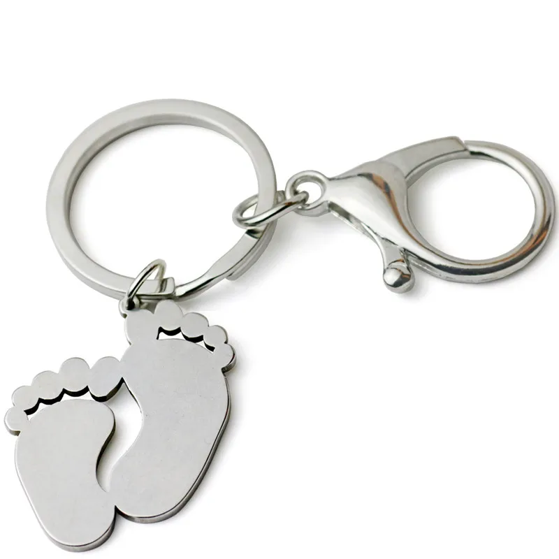 Брелок из нержавеющей стали с гравировкой имени ребенка и даты рождения |