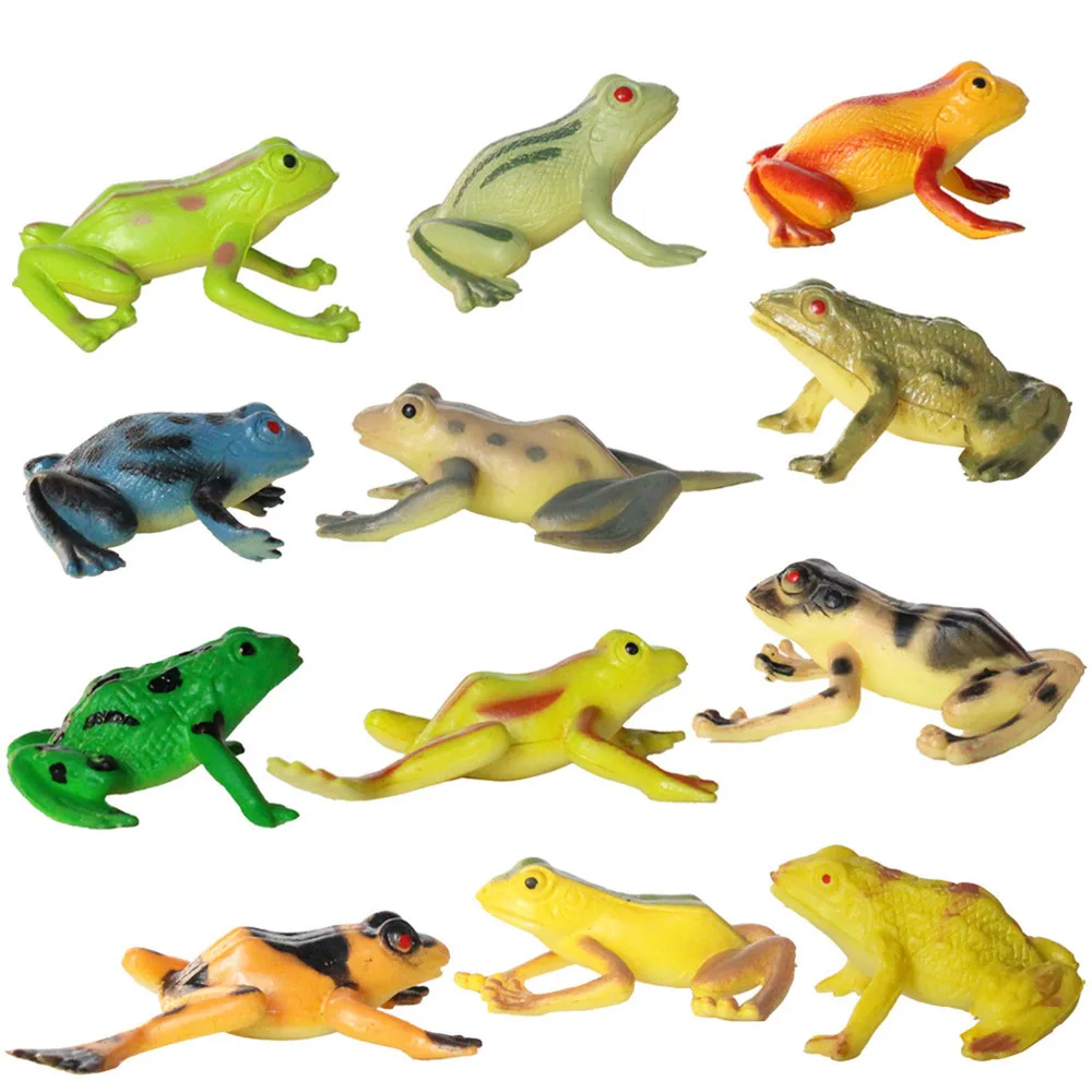 

12pcs Simulation Tropical Model PVC Set Gifts for Kids Children Students