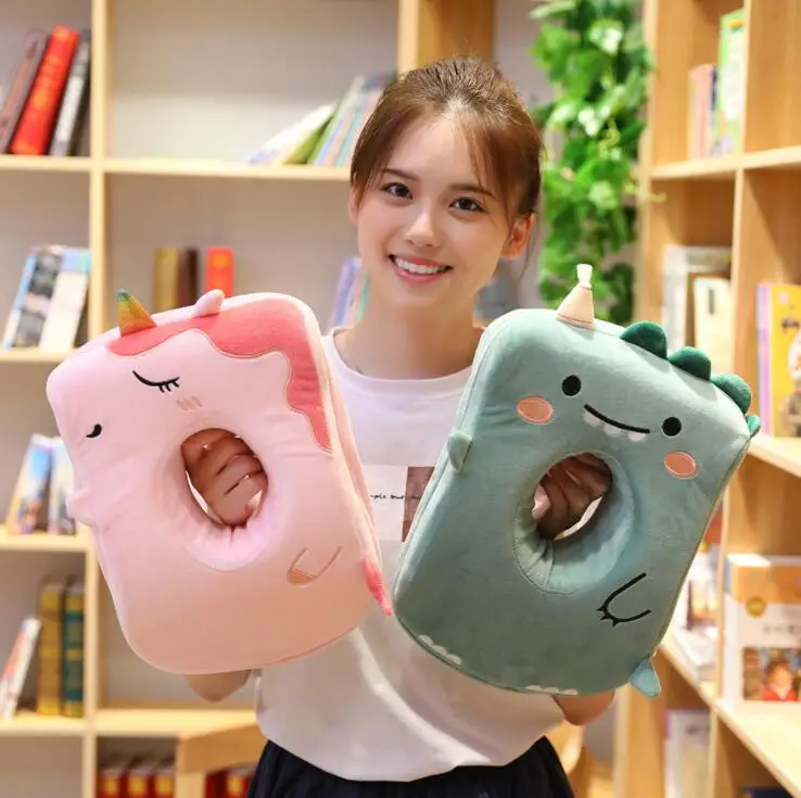 

Cute Plush Toy Unicorn Dinosaur Dog Sleep Rest Nap Pillow 33cm Soft Stuffed Toys Cushion Birthday Christmas Gift #2966