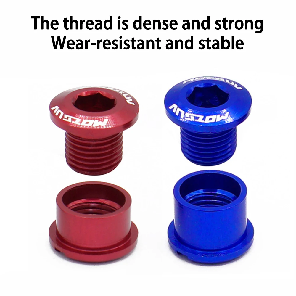 Винты для велосипедной звездочки MTB 5 шт. болт сплав 7075 4 9/6 мм винты дисков Шатунов