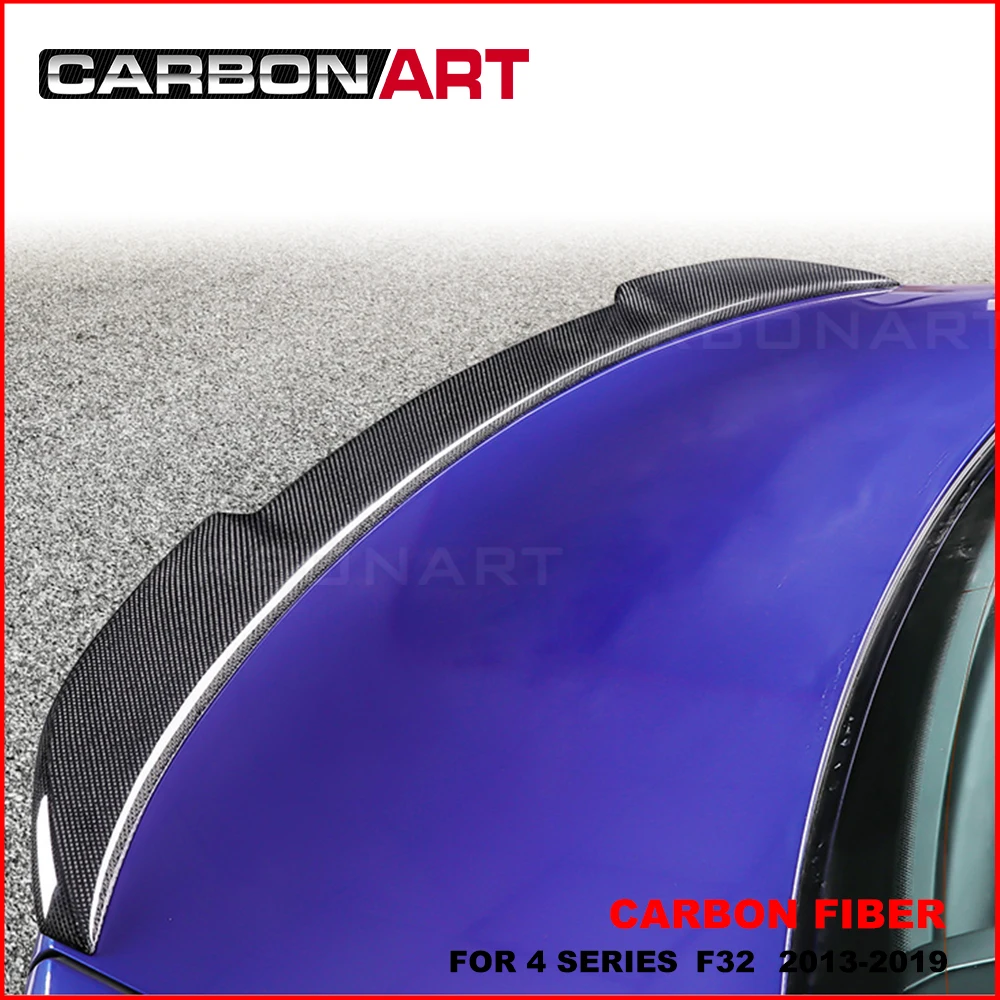 

CS Style Carbon fiber rear spoiler for 4 series F32 F36 M4 3K Twill Carbon FIber Rear Trunk Spoiler for bm w 4 series 2013-2019