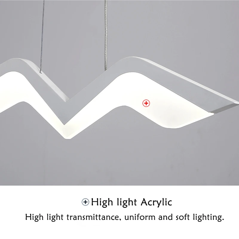 

Modern Pendant Chandelier LED Art Seagull Hanging Lamps for Office Dining room white deco Pendant lamp restaurant Bar fixtures