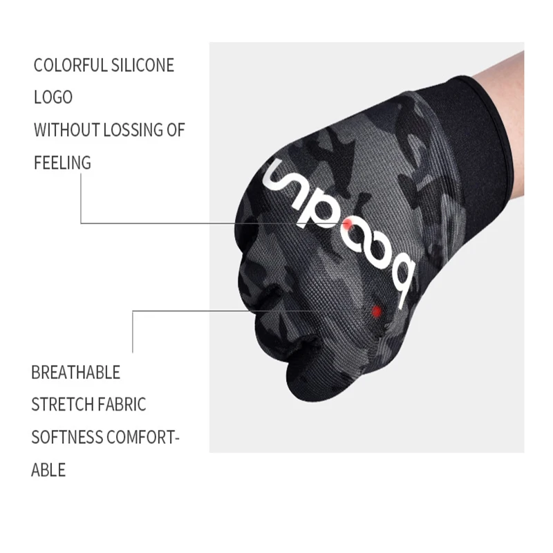 

Half-finger Cycling Sports Gloves Breathable Anti-slip Shockproof Cycling Hiking Hunting Outdoor Gloves Shockproof Non-slip