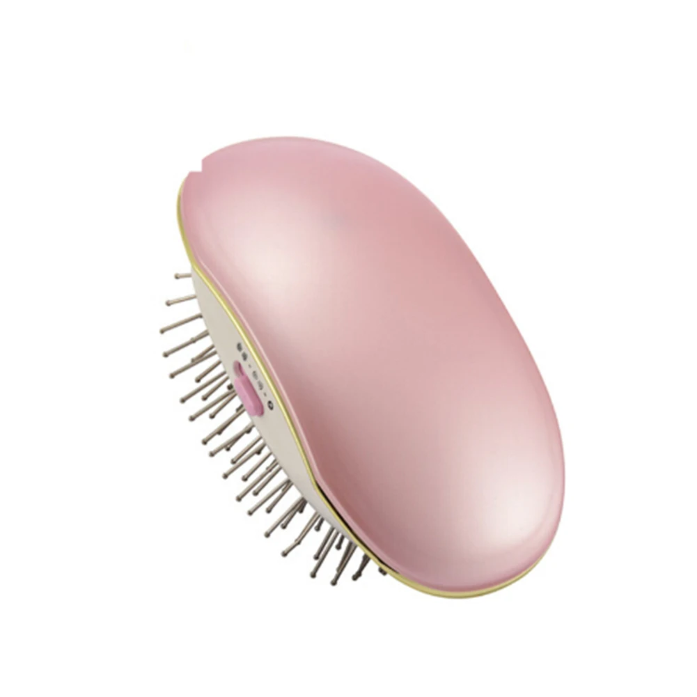 

Electric Massage Brush, Portable Negative Ion Vibration Hairbrush Mini Safety Hairbrush Hair Loss Reduction Scalp Massager