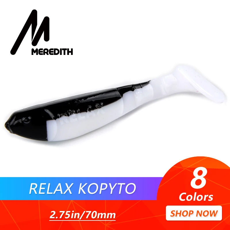 MEREDITH, 7 см, 4,5 г, 8 шт. в наборе, 3 снасти хищника, мягкие пластиковые джиг-головки, приманки для щуки, мягкие приманки для рыбалки