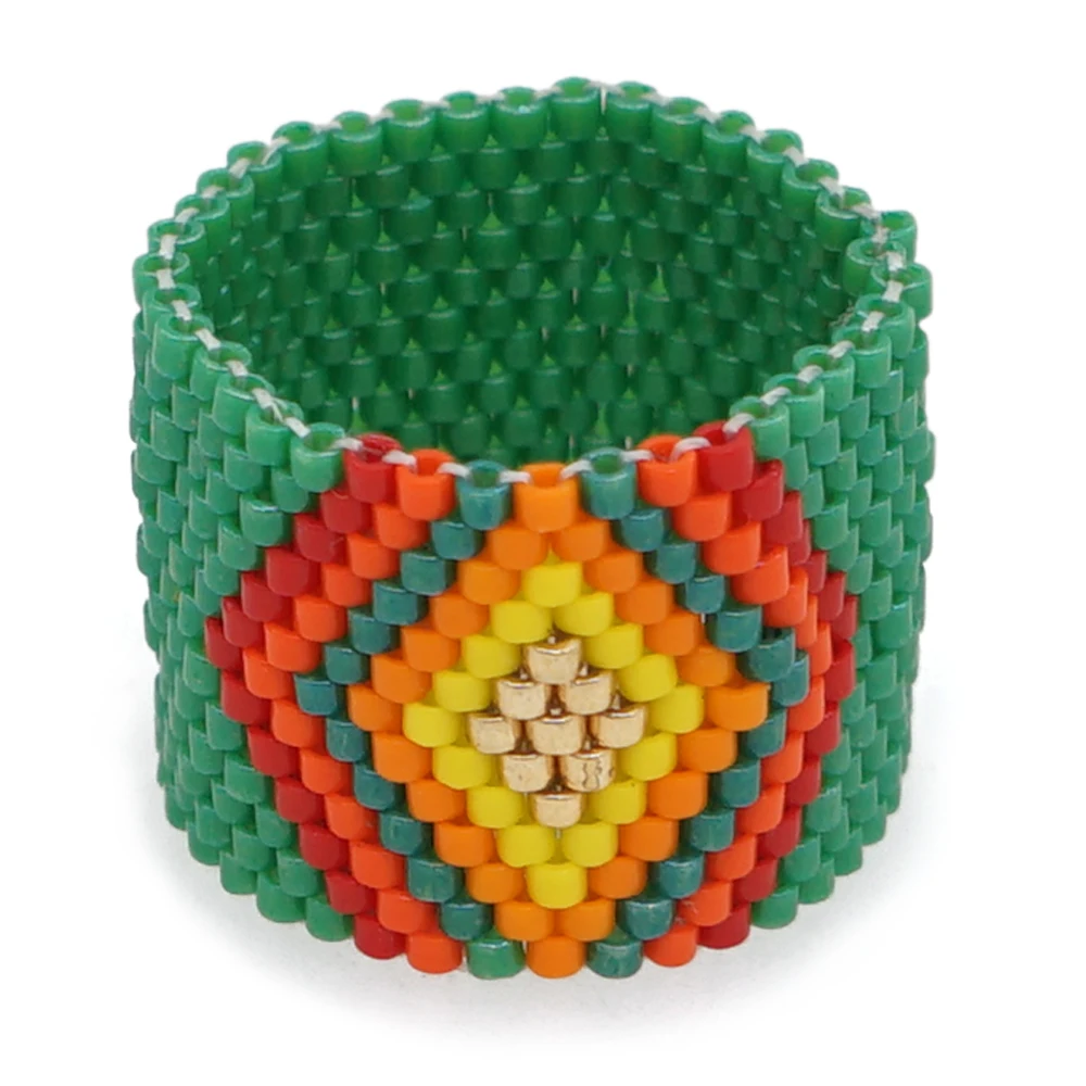 Go2Boho Miyuki бусы ручной работы Anillos Mujer женское кольцо трендовые кольца ювелирные