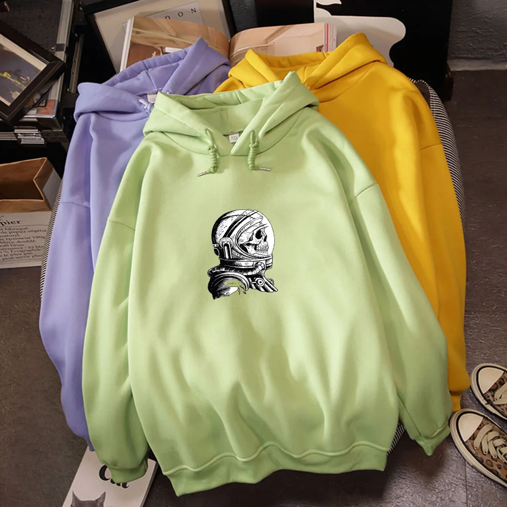 

Harajuku Skull Hoodie Goth Clothes Women Punk Gothic Vintage Casual Pullover Sweatshirts Womens Plus Size Autumn Winter Clothing