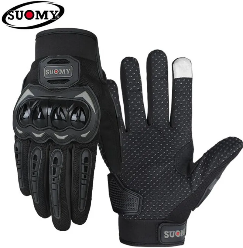

SUOMY Touch Screen Motorcycle Gloves Windproof Summer Breathable Motorbike Racing Gloves Men Women Guantes Moto Motocross Glove