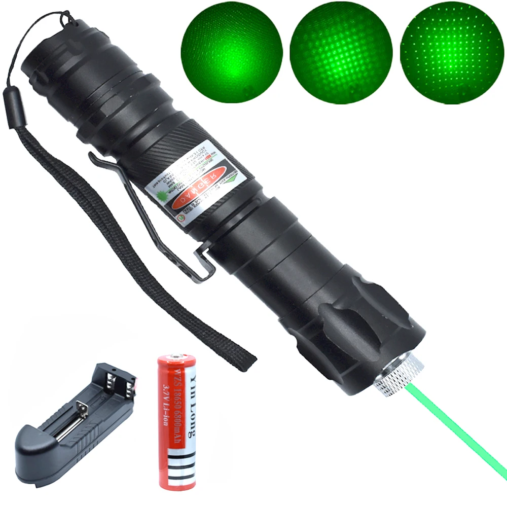 

Hunting 532nm Green Laser Pointer High Power Glare Outdoor Flashlight Professional Travel Indicator Lazer 009 Pen Device