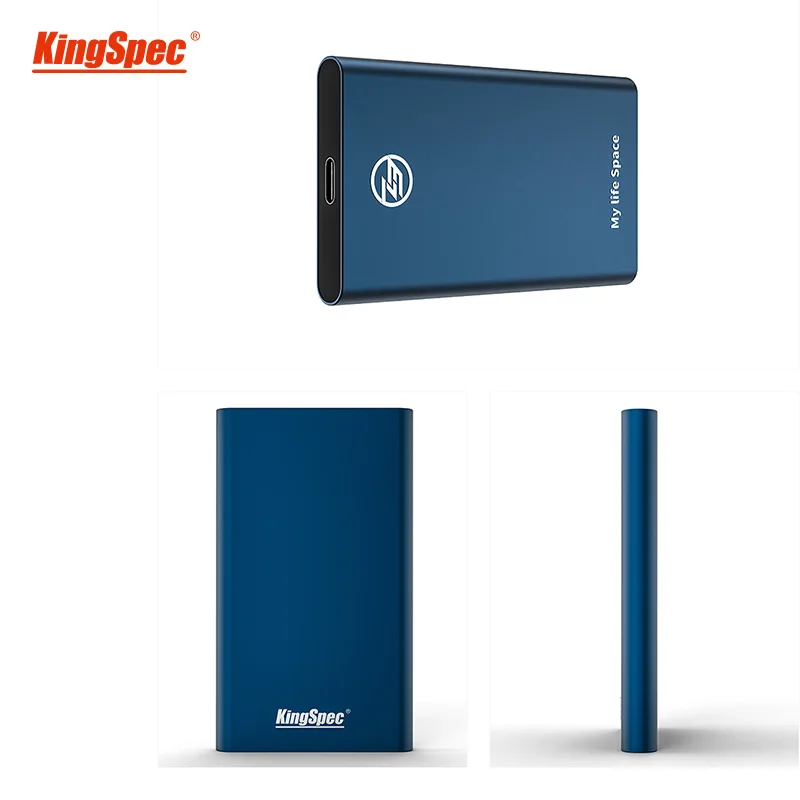 KingSpec 240 ГБ внешний SSD жесткий диск hd Тип C Портативный твердотельный USB 3 0 высокая