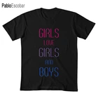 Футболка с надписью Love Girls and Boys