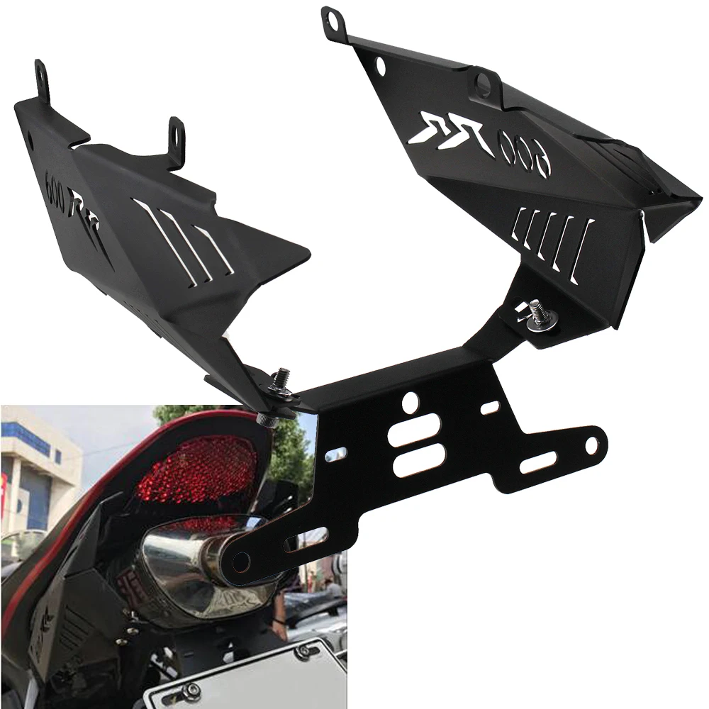 Кронштейн для крепления номерного знака мотоцикла Honda CBR600RR CBR 600 RR 2007 2008 2009 2010