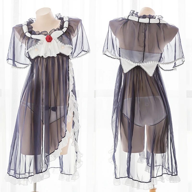 Милое кружевное платье-Униформа командира с оборками для девочек-подростков