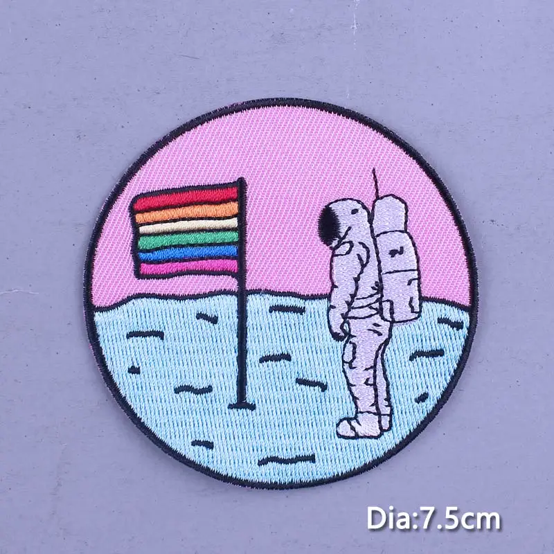 ЛГБТ патчи утюгом нашивки для одежды Швейные наклейки термочувствительные