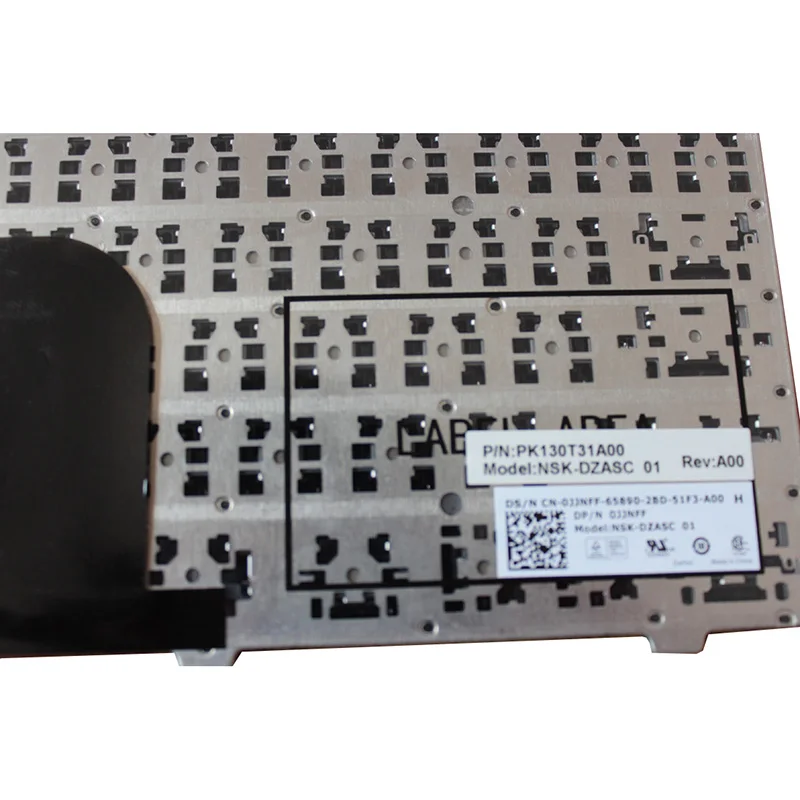 Новая клавиатура для DELL 17R 3721 5721 3737 5737 N3721 N5721 M731R 5735 US ноутбука с рамкой|keyboard for