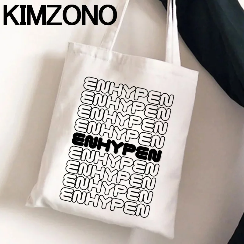

Enhypen shopping bag shopper canvas eco recycle bag jute bag shopping bag bolsas ecologicas tote boodschappentas string cabas