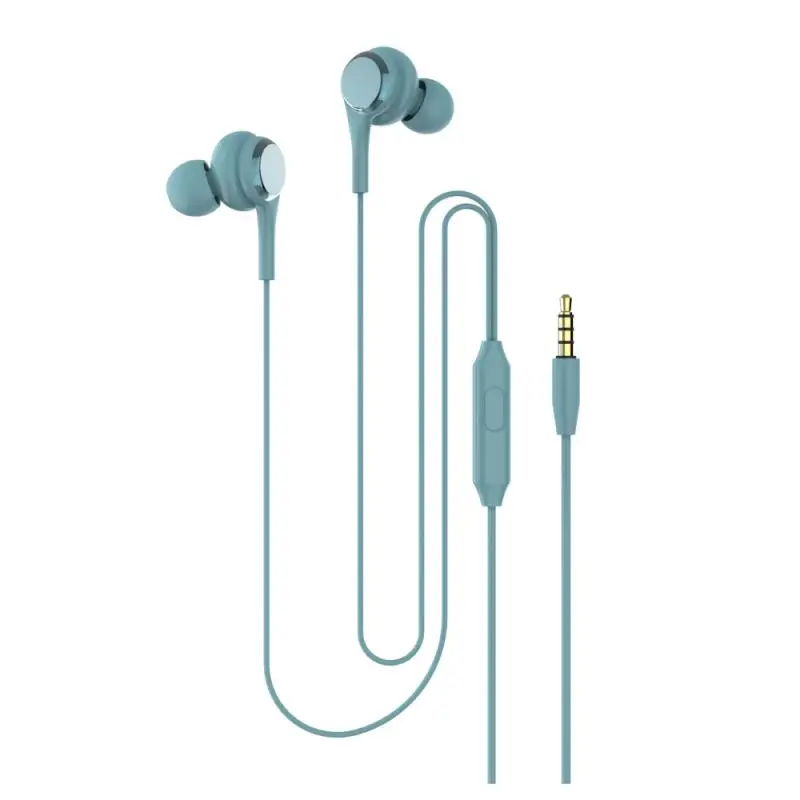 

Наушники Беспроводной Comfortable Wired HeadsetEarphone 3.5mm In Ear Wired Headset With Mic Remote Earphone