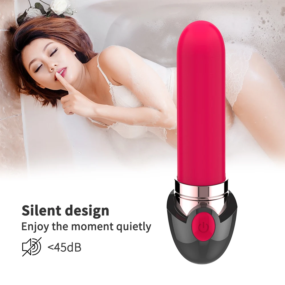 Мини-вибратор в виде губной помады секс-игрушки для пар мягкий инструмент