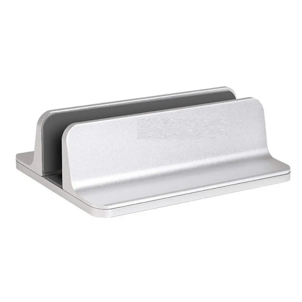 

Vertical Laptop Stand For Macbook Air Pro 13 15 Desktop Aluminum Stand With Adjustable Dock Size For Surface Chromebook