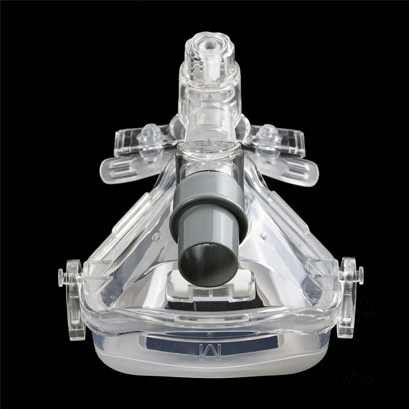 FM1 маска для лица CPAP Авто CPAP BiPAP маска с бесплатным головным убором Белый s m l для сна апноэ OSAS храп людей