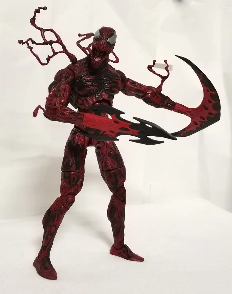 Marvel Avengers Amazing Spider-Man Venom Massacre Deadly Guardian Red Venom Carnage PVC Figure Model Toys 20cm images - 6