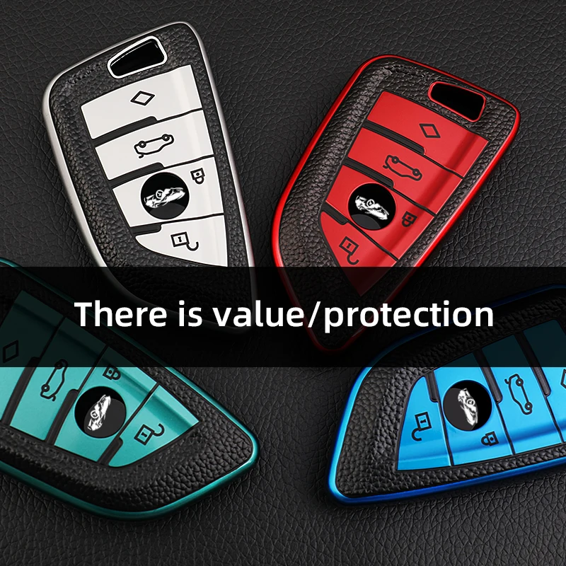 ТПУ силиконовый чехол для автомобильного ключа защитный держатель ключей BMW 1 2 3 4