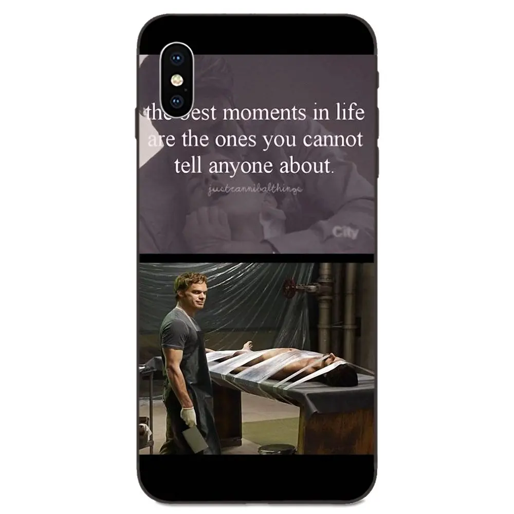 ТВ шоу Dexter Morgan Drama Black для Xiaomi Mi Mix Max Note 2 2S 3 5X 6 6X 8 9T SE A1 A2 A3 CC9e Lite Play Pro