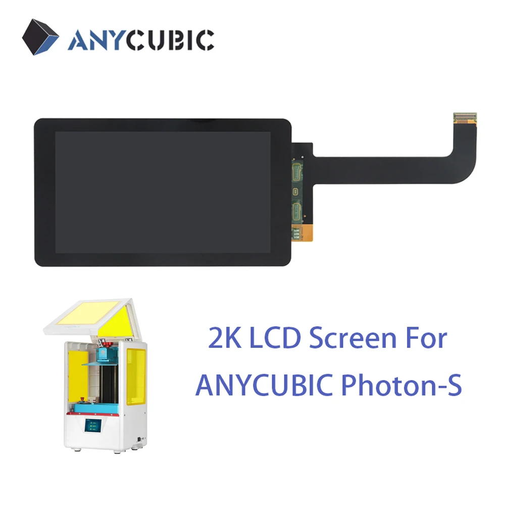 ЖК-дисплей для светоотверждения ANYCUBIC Photon S 2K экран модуль 2560x1440 3D принтера Photon-S |