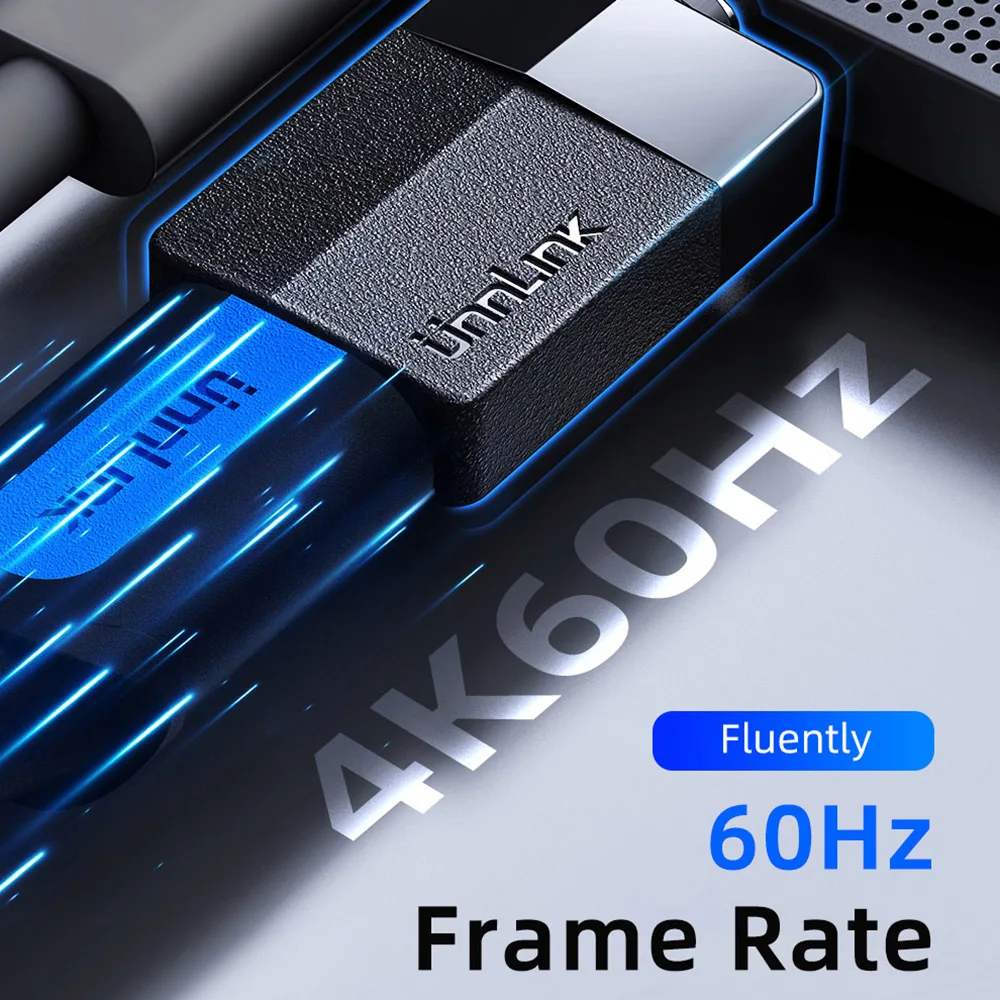 Unnlink USB Type C to HDMI Adapter 4K 60Hz 30Hz Converter Thunderbolt 3 for Laptop S20 S10 S9 Dex Mate 20 P20 P30 P40 | Электроника