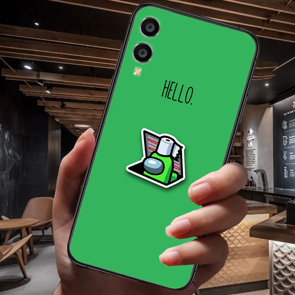

Among Us Game Phone Case For Huawei Honor 6A 7A 7C 8 8A 8X 9 9X 10 10i 20 Lite Pro Play black Coque Luxury Back Painting Prime