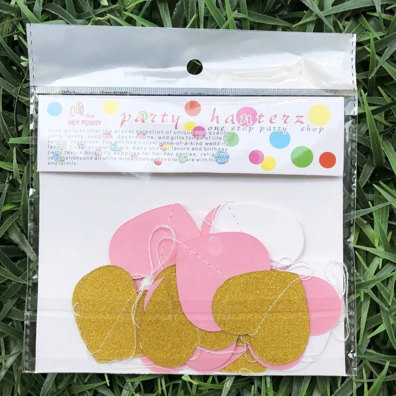 2 м яркие золотые и серебряные бумажные гирлянды свадебные баннеры со звездами